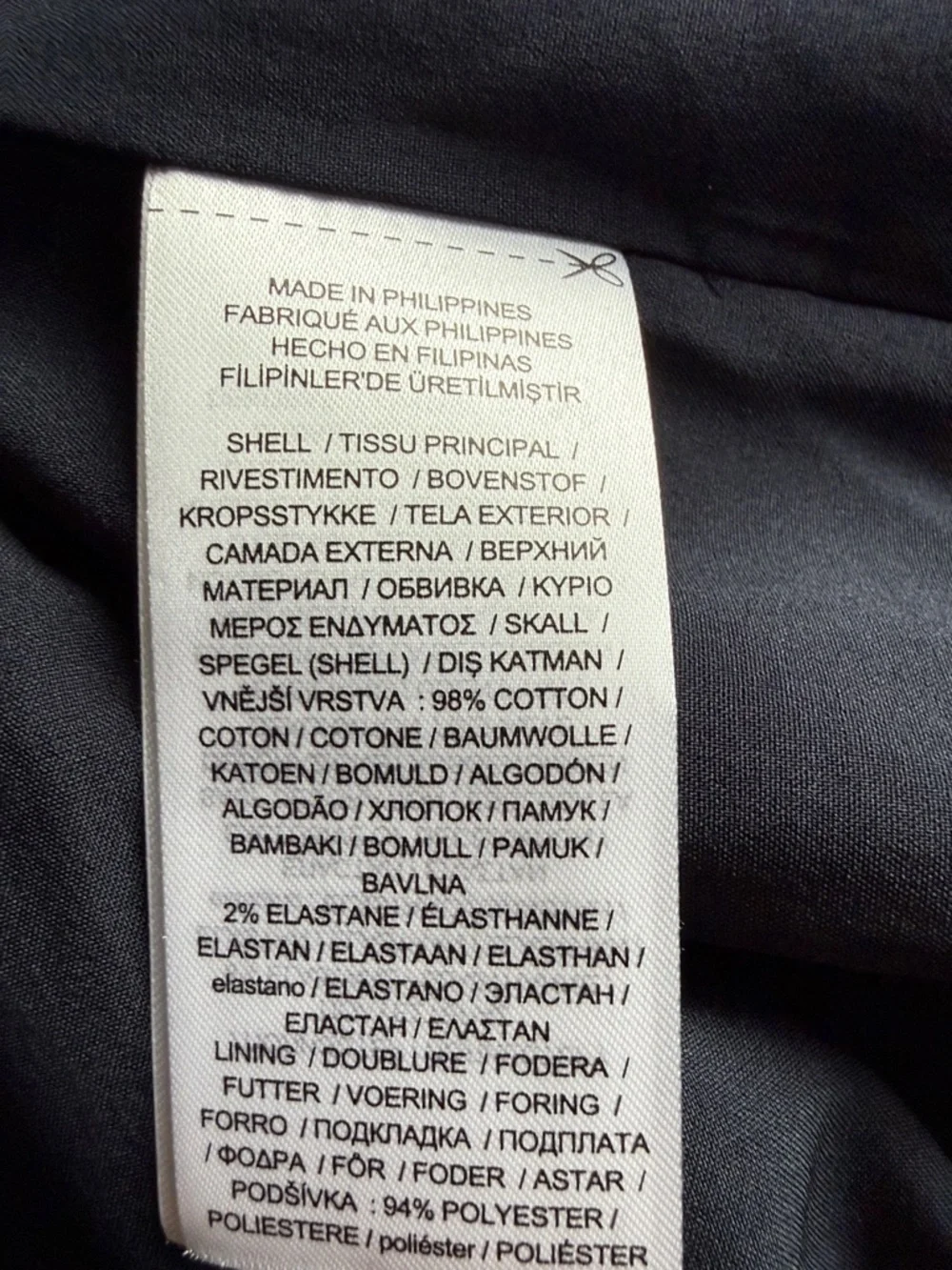 Lauren Ralph Lauren Jacquard Bullion Patch Blazer Navy Gold Buttons XL Current - Picture 7 of 9